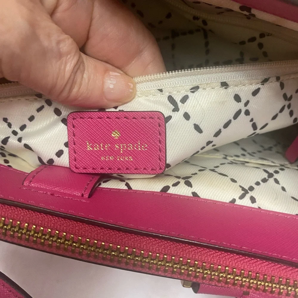 Kate Spade Pink Satchel Bag